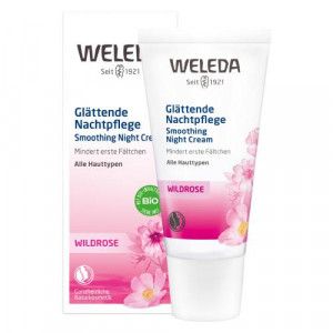 WELEDA Wildrose glättende Nachtpflege