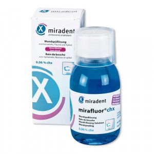 MIRADENT Mundspüllösung mirafluor CHX 0,06%