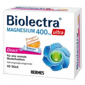 BIOLECTRA Magnesium 400 mg ultra Direct Orange